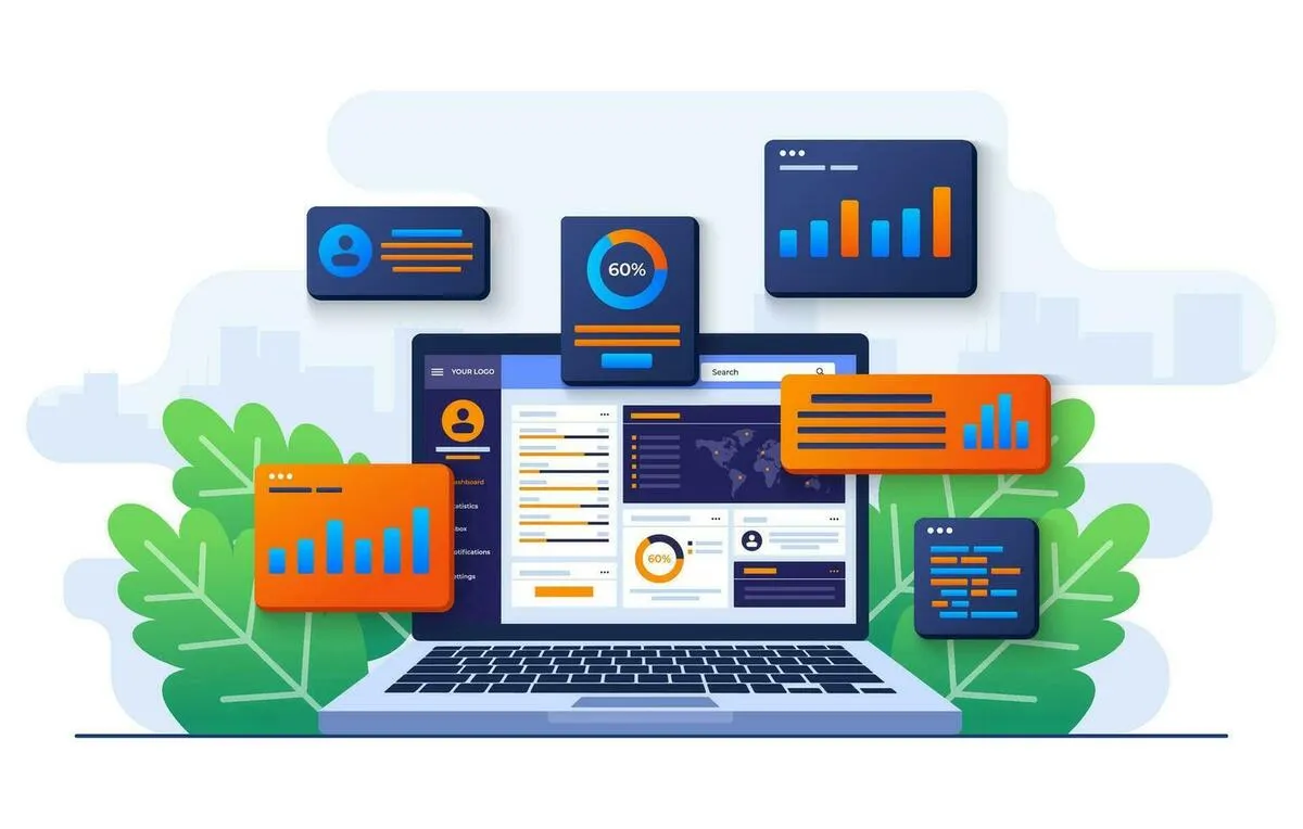 Dashboard measuring B2B video marketing performance and campaign results