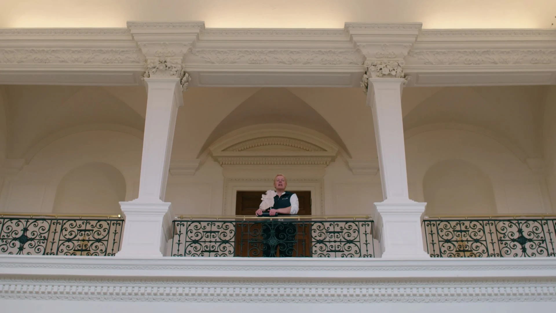 Office of Public Works: Above the entrance hall